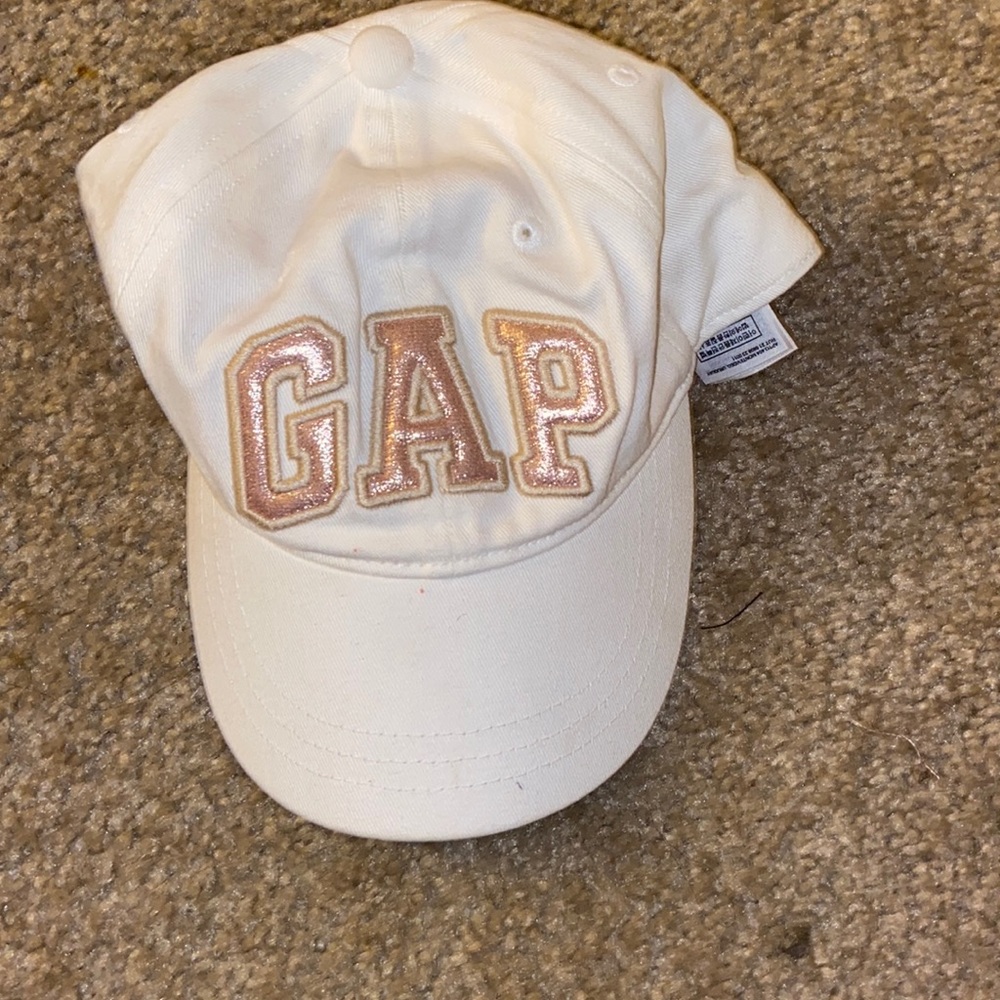 Little girls white hat